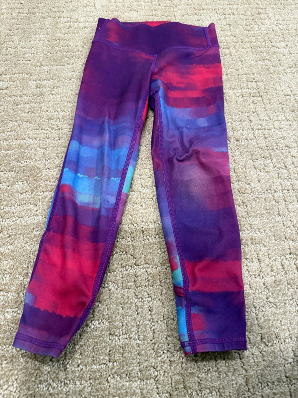 all in motion Purple and Pink Ombre Kids Leggings